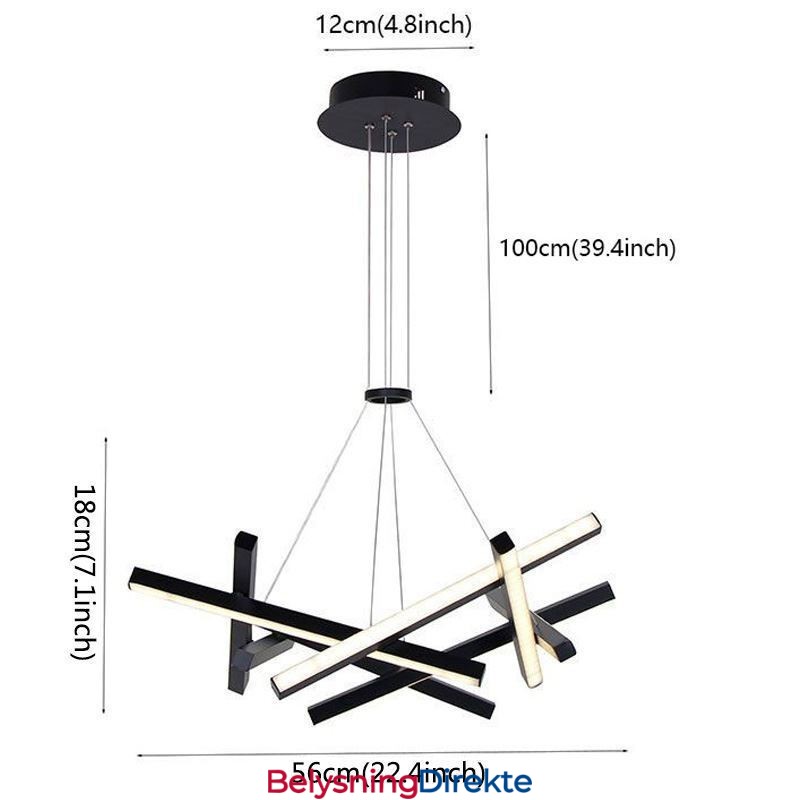 Moderne Enkel Pendellampe Silikagel Fugleformet Belysning