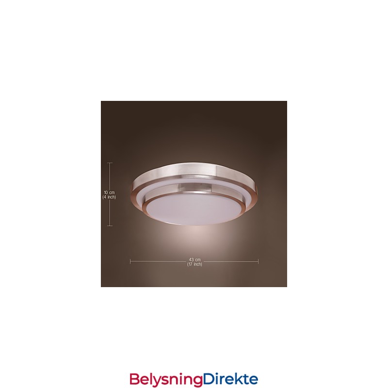 Moderne Samtidskunstnerisk Galvanisert Innfelt Montering