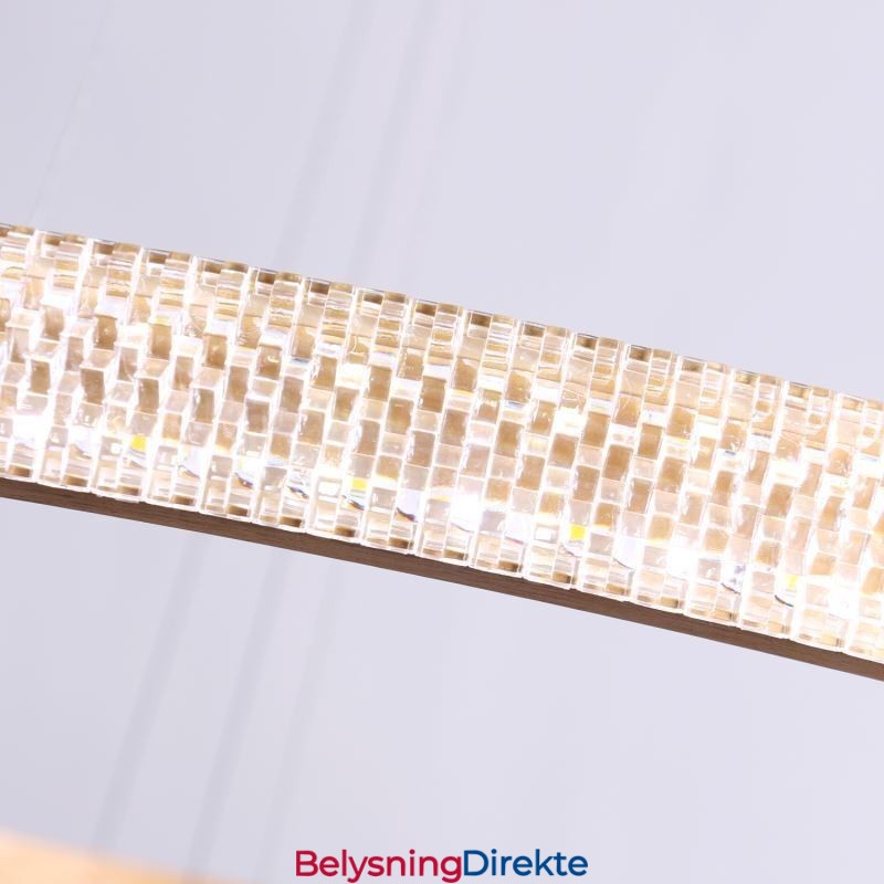 Moderne Pendellampe Akryl 3-Ringers Lampe 80+60+40Cm