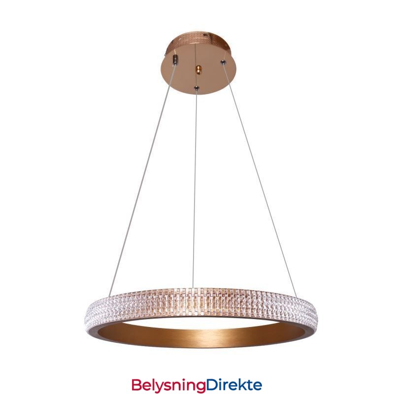 Ring Pendellampe Minimalistisk Akryl Lysarmatur