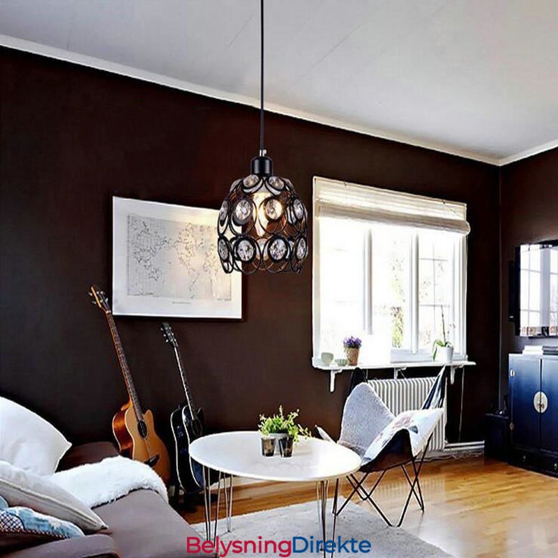 Ideer For Hul Krystall Jern Pendellampeøy