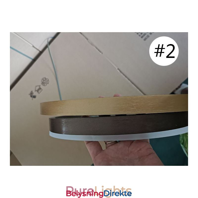 Postmoderne Pendellampe I Akryl, Ringformet Pendellampe