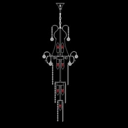 Europeisk Lang Anhengskrystalllysekrone