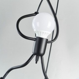 Moderne Pendellampe Kreativ Liten Mannsformet Lampe Individuell Hjemmelampe