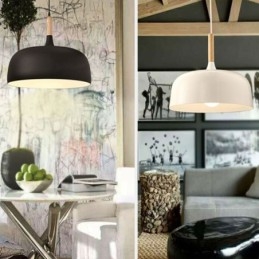 Nordisk Pendellampe Individuell Justerbar Lampe Hjem Varme Belysning Lys