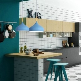 Moderne Anhengslampe I Aluminium, Justerbar Lyskilde For Hjemmet