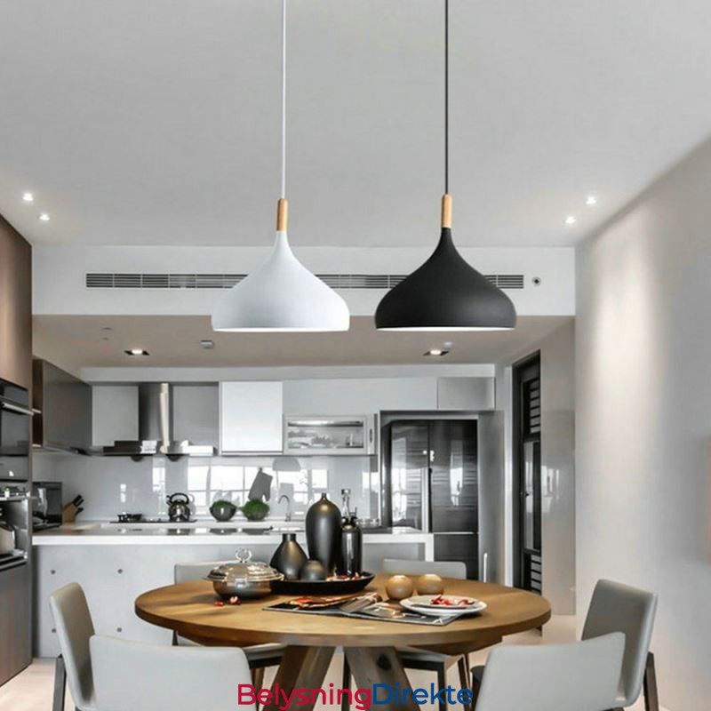 Moderne Anhengslampe I Aluminium, Justerbar Lyskilde For Hjemmet