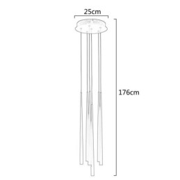6 Lys Pendellampe Meteorer Pendellampe