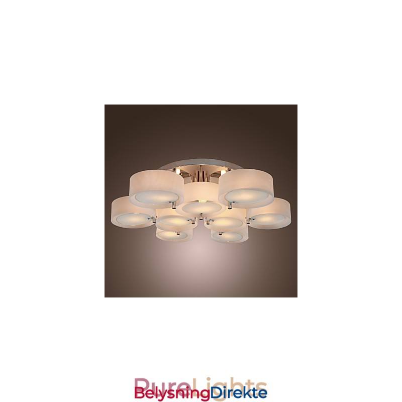 Moderne Samtidskrone I Metall Med Innfelt Montering