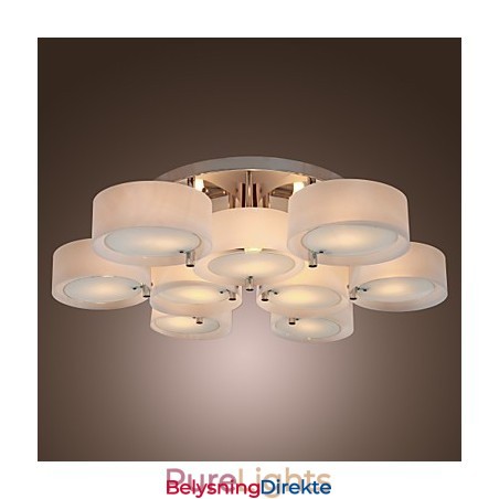 Moderne Samtidskrone I Metall Med Innfelt Montering