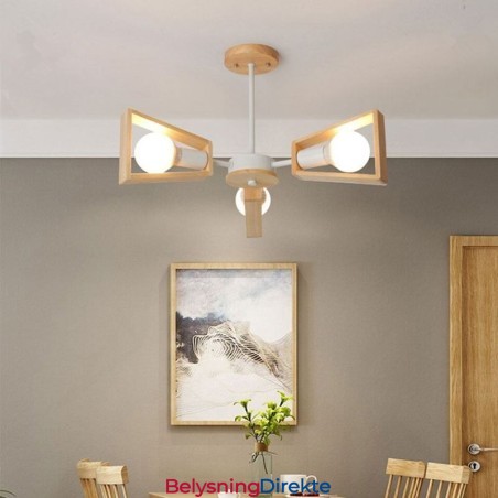 Moderne Vifteformet Lysekrone Elegant Trependellampe