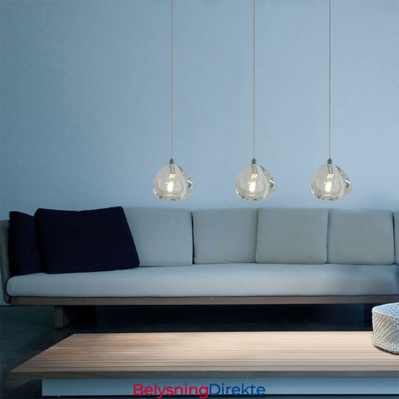 Moderne Anhengslampe Krystalllysekrone Lys Hjemmebelysningslampe