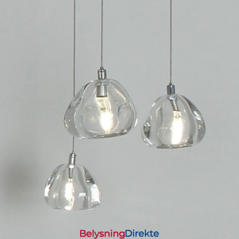 Moderne Anhengslampe Krystalllysekrone Lys Hjemmebelysningslampe