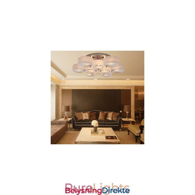 Moderne Samtidskrone I Metall Med Innfelt Montering