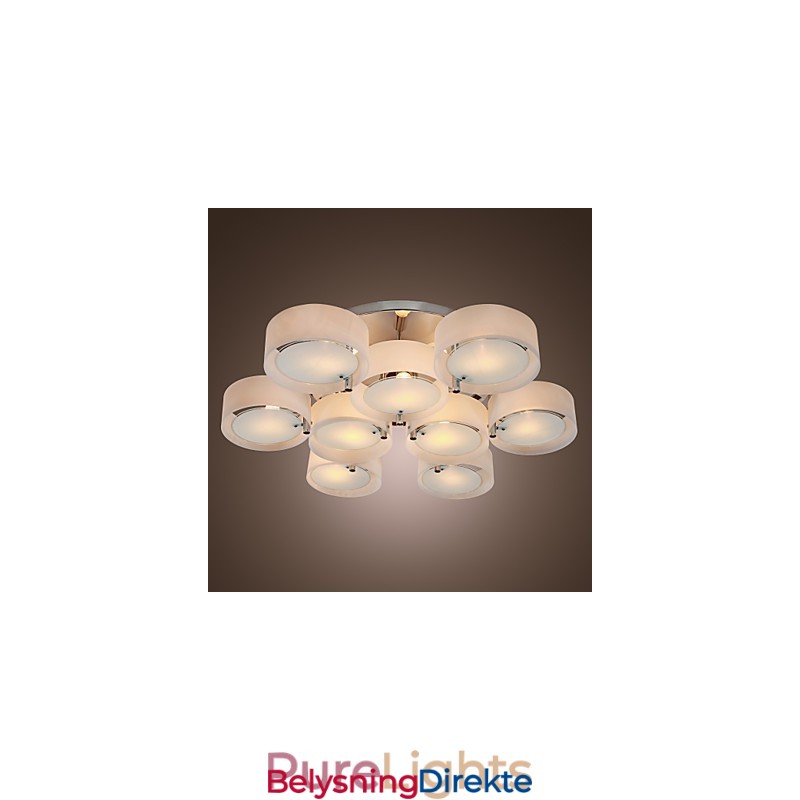 Moderne Samtidskrone I Metall Med Innfelt Montering