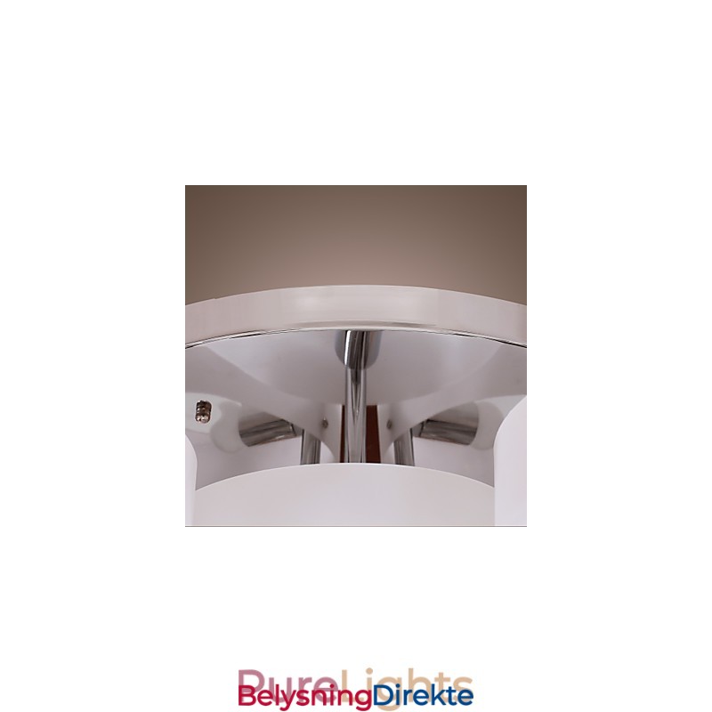 Moderne Samtidskrone I Metall Med Innfelt Montering