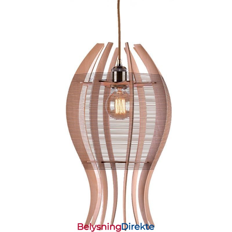 Diy Nordisk Trefisk Pendellampe