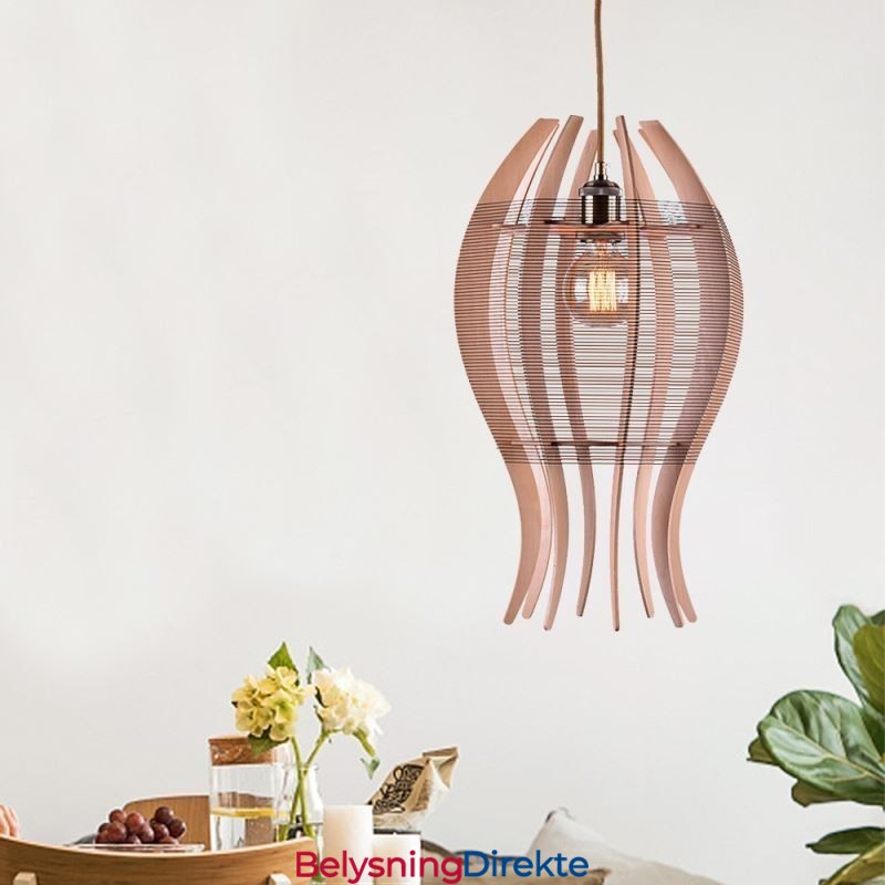 Diy Nordisk Trefisk Pendellampe