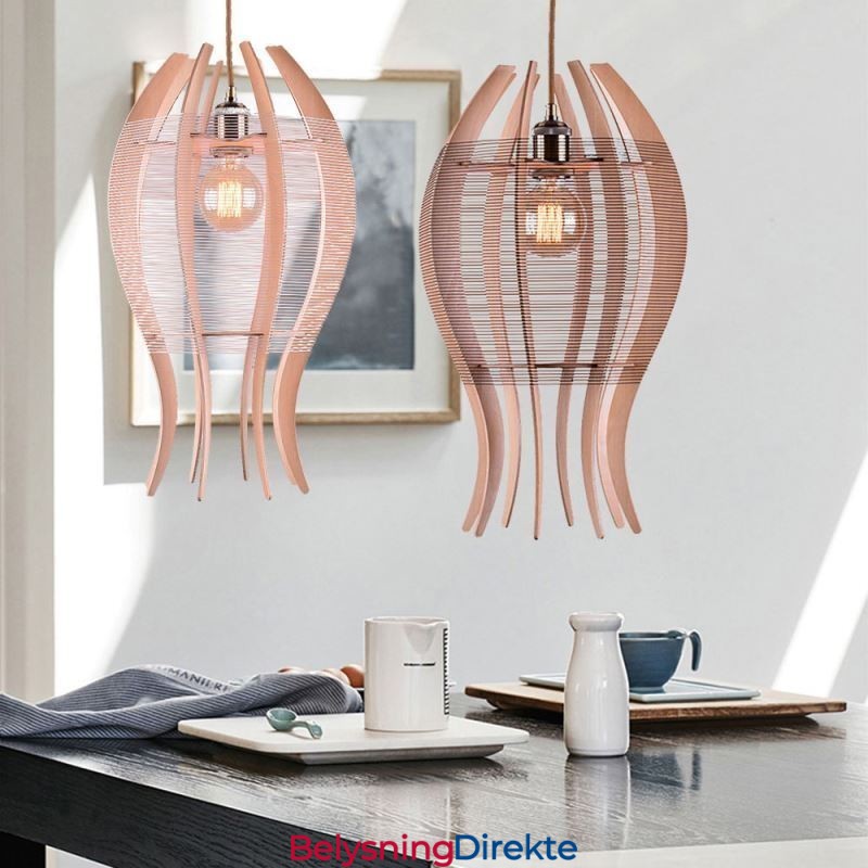 Diy Nordisk Trefisk Pendellampe