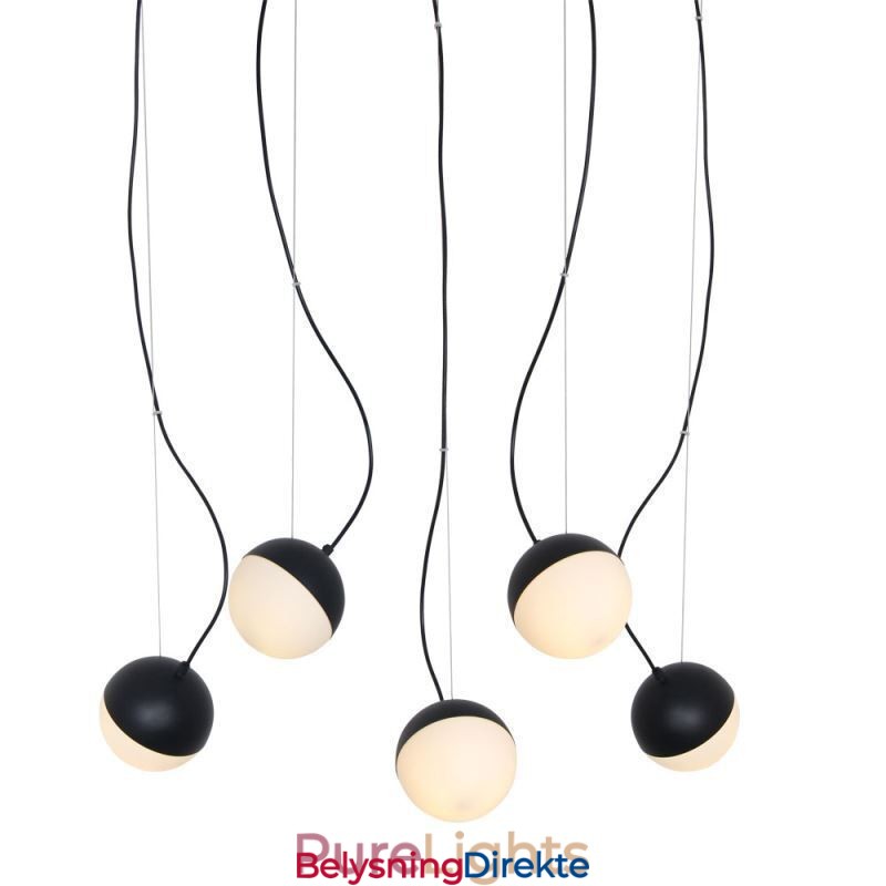 Nordisk Klyngependellampe Kreativ Sirkelformet Lampebelysning