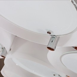 Moderne Samtidskrone I Metall Med Innfelt Montering