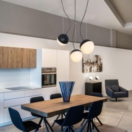 Nordisk Kuleformet Pendellampe, Moderne Og Kreativ, Rund Form, Lampebelysning