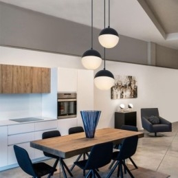 Nordisk Kuleformet Pendellampe, Moderne Og Kreativ, Rund Form, Lampebelysning