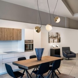 Nordisk Kuleformet Pendellampe, Moderne Og Kreativ, Rund Form, Lampebelysning