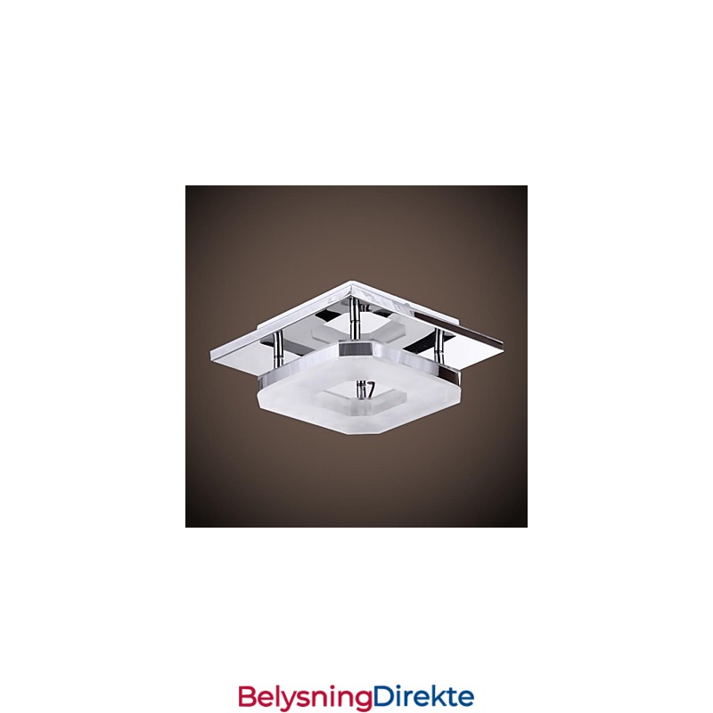 Akryl Innfelt Montering 1 Lys Moderne Akryl Galvanisering Rustfritt Stål