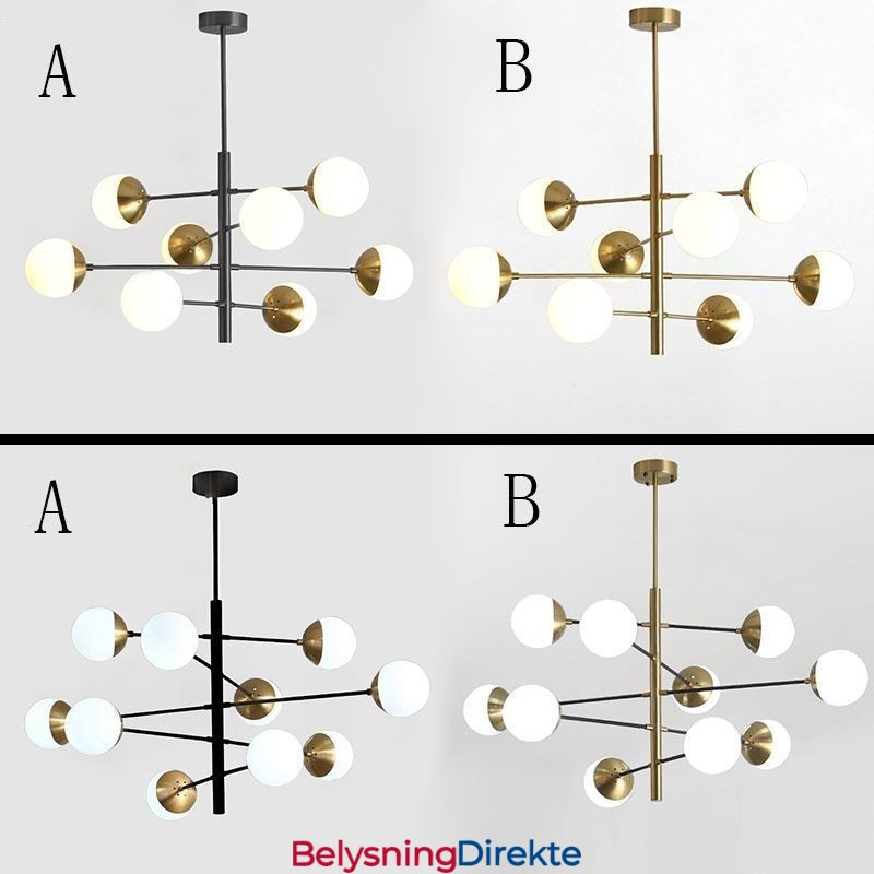 Moderne Pendellampe Magic Bean Sputnik Lysekrone