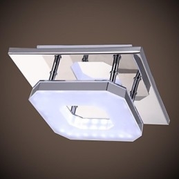 Akryl Innfelt Montering 1 Lys Moderne Akryl Galvanisering Rustfritt Stål