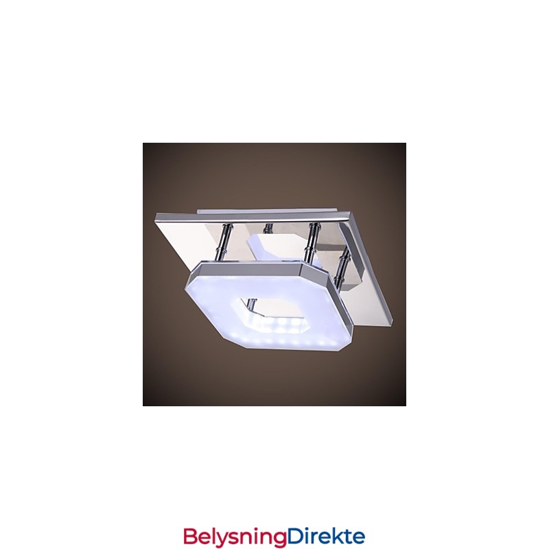 Akryl Innfelt Montering 1 Lys Moderne Akryl Galvanisering Rustfritt Stål