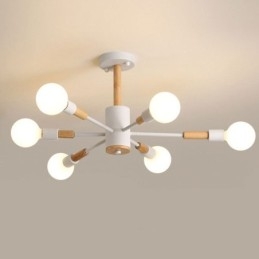 Nordisk Pendellampe Kreativ Magisk Bønne-Vedhengelampe