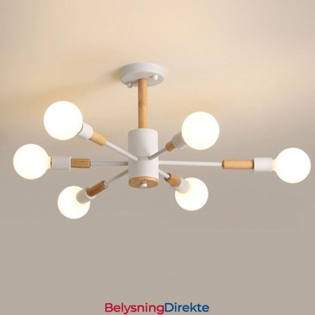 Nordisk Pendellampe Kreativ Magisk Bønne-Vedhengelampe