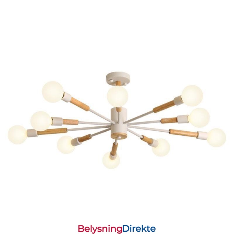 Nordisk Pendellampe Kreativ Magisk Bønne-Vedhengelampe