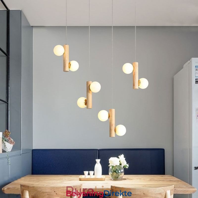 Tre Pendellampe Magic Bean Cluster Taklampe Øy