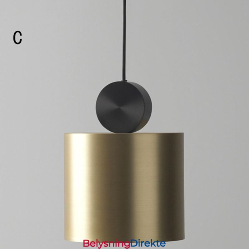 Moderne Pendellampe Nordisk Akryllampe Geometrisk Belysningslampe