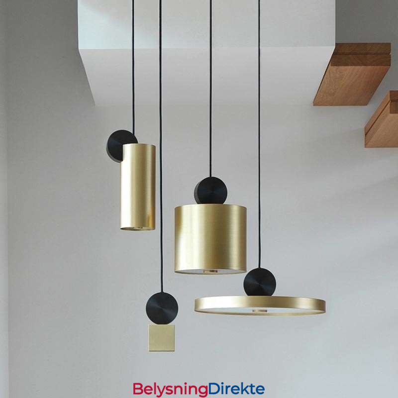 Moderne Pendellampe Nordisk Akryllampe Geometrisk Belysningslampe