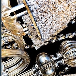 Moderne Samtids Klassisk Vintage Krystall Galvanisert Glass Lysekrone