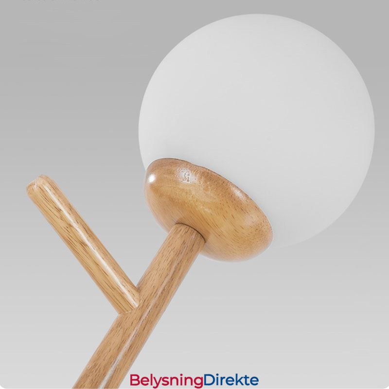 Nordisk Kreativ Pendellampe I Tre