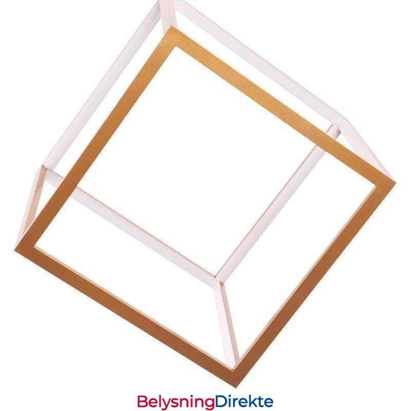 Postmoderne Pendellampe Geometrisk Gullfarget Hengelampe