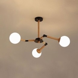 Nordisk Magic Bean-Pendellampe Kreativ Trelampe