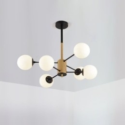 Magic Bean Pendellampe Kreativ Nordisk Trelampe