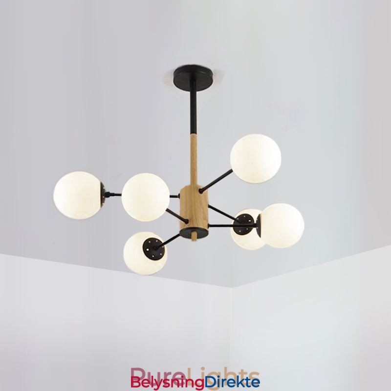 Magic Bean Pendellampe Kreativ Nordisk Trelampe