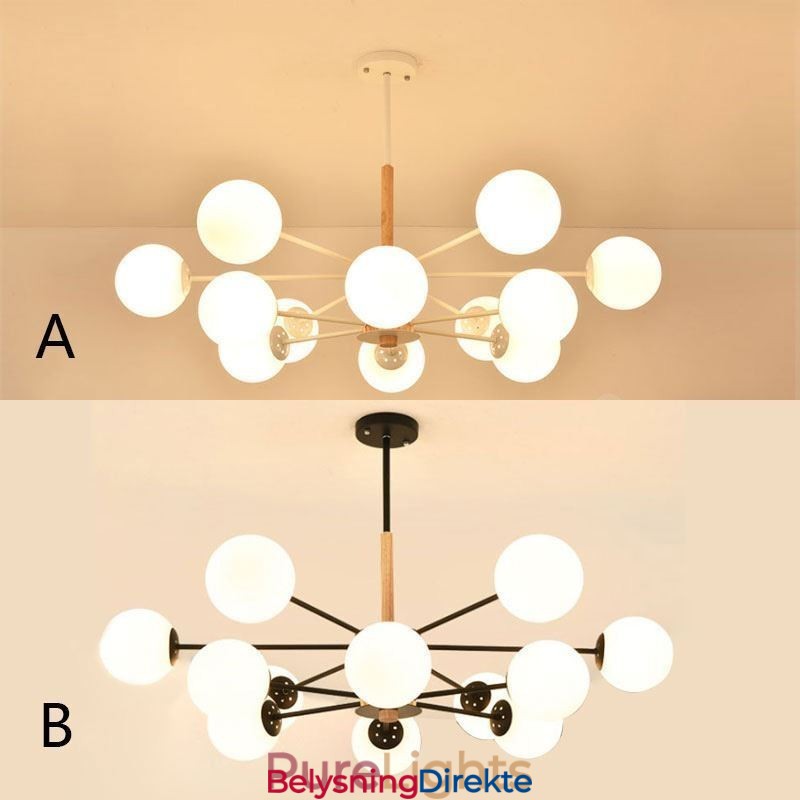 Magic Bean Pendellampe Kreativ Nordisk Trelampe