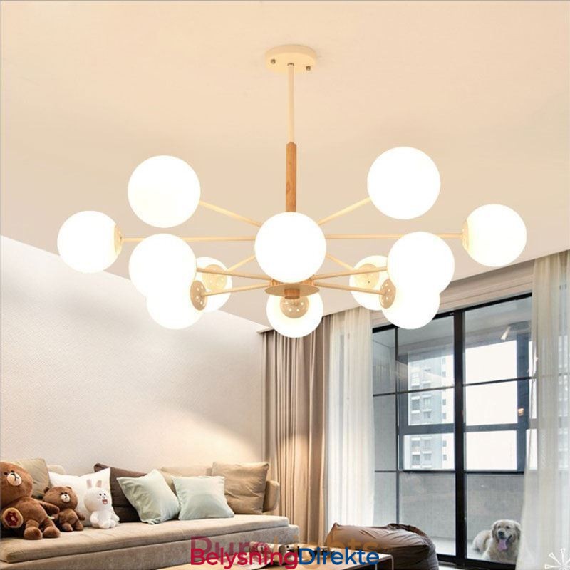 Magic Bean Pendellampe Kreativ Nordisk Trelampe