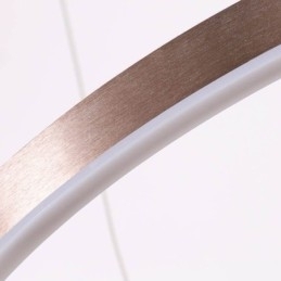 Pendellampe Tegning Håndverk 2 Ringer Lampe 60+40Cm