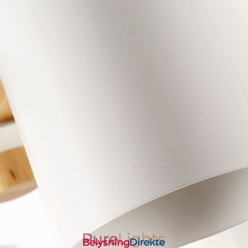 Nordic Log Pendellampe Macaron Lampe