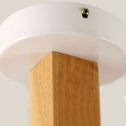 Nordic Log Pendellampe Macaron Lampe