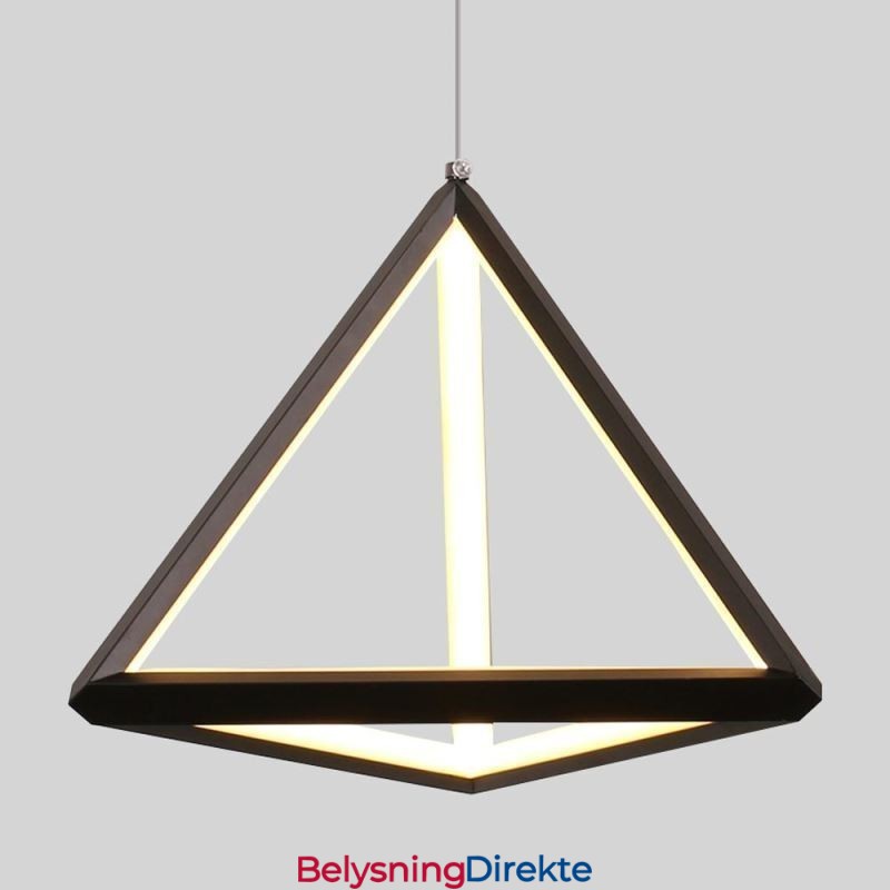 Postmoderne Pendellampe Geometrisk Trekantlampe Kreativ Lampebelysning